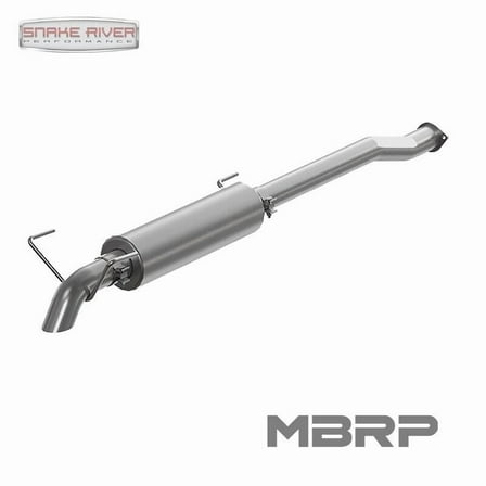 MBRP 2016 Toyota Tacoma 3.5L Cat Back Turn Down Style T409 Exhaust System
