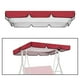 thumbnail image 5 of Cubierta Protectora para Columpio para Patio perfecl Toldo Impermeable Rojo 164x114x15cm, 5 of 8