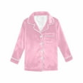 thumbnail image 5 of Christmas Family Pajamas Matching Sets Flannel Pajamas Long Sleeve Button down Nightwear Winter Warm Soft Fleece Set Holiday Pajamas Family, 5 of 8