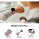 thumbnail image 2 of 4 Pack Stretch Nylon Elastic Bands Compatible with Apple Watch 38mm 40mm 41mm, Adjustable Braided Sport Elastic Wristbands for Women Men for iWatch Se, 2 of 5