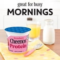 thumbnail image 3 of Strawberry Cheerios Protein, Breakfast Cereal Cup, Gluten Free, Single Serve, 1.4 oz, 3 of 8