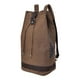 thumbnail image 3 of Mochila de lona para hombre, bolso de hombro, mochila de mano para viajes Café L, 3 of 9