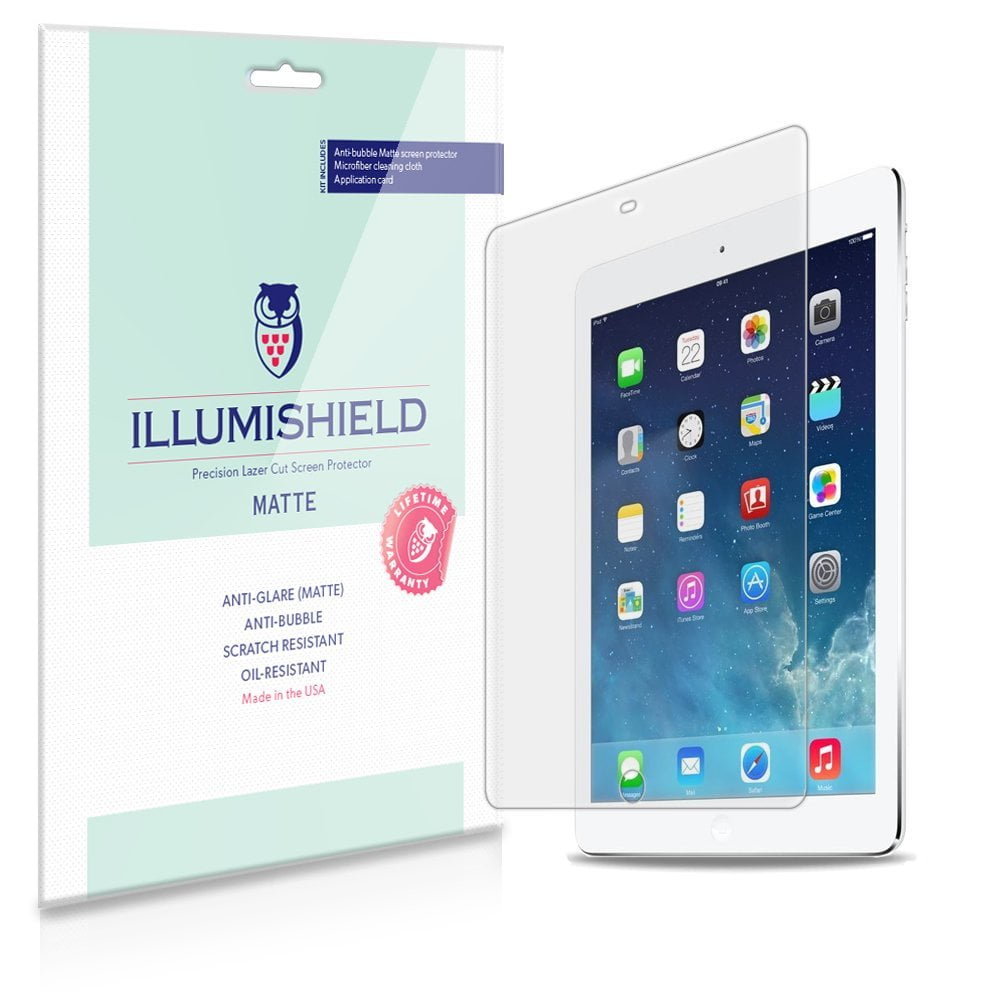 2x iLLumiShield Matte Screen Protector for Apple iPad Air (2013