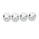 thumbnail image 4 of Metal Dome Guitar Knob Strong Professional 4Pcs Guitar Tone Volume Knobs for Bass, 4 of 8