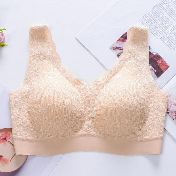 Brand Clearance! 3D Wireless Contour Bra Padded Lace Push Up Brassiere  Women Comfortable Bras