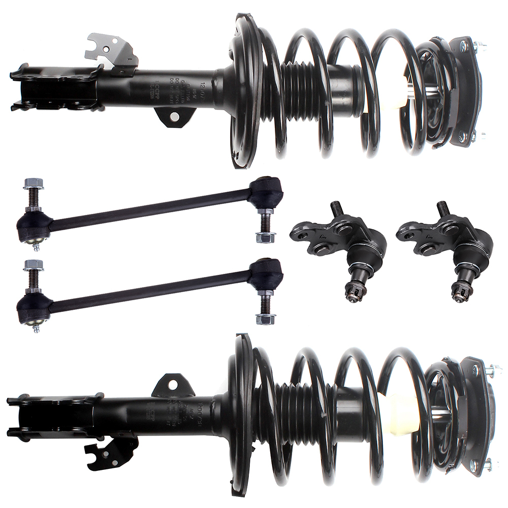 CCIYU 4 pcs Front Strut and Spring shock Assembly 172205 172206 for 2004-2006 for Lexus ES330 2004-2006 for Toyota Camry