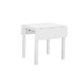thumbnail image 2 of Monarch Specialties I 1322 - Dining Table, 48" Rectangular, Small, Kitchen, Dining Room, Drop Leaf, White Veneer, Wood Legs, Transitional, 2 of 4