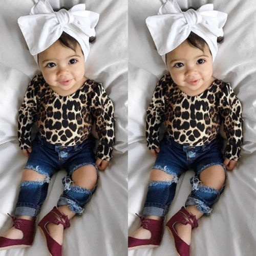 baby destroyed jeans