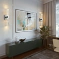 thumbnail image 3 of Crystal LED Wall Sconce Bathroom Vanity Fixture Modern Crystal Wall Lighting for Bedroom Living Room -Sliver, 3 of 13
