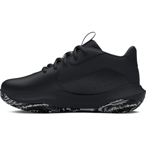 Zapatos Under Armour Lockdown 7 Pre School Negro/Negro/Plateado