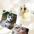 thumbnail image 2 of MOVTOTOP 12pcs Picture Hanging Wire Picture Frame Invisible Wire Loop Cord Picture Rail Clear Nylon For Hanging Picture, 2 of 7