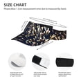 thumbnail image 2 of Bingfone Adjustable Empty Top Sun Visor for Women and Men-Fireworks, 2 of 6
