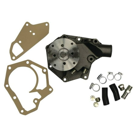 Water Pump Compatible with 1979-2003 John Deere 1140 1350 1640 1750 1840 1850 2155 2250 2350 2550 2650 2755 2850 2855N 5400 5500 JD 3029 4039 4045 4239 Diesel with Hub Replaces RE46238