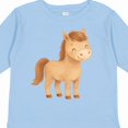 thumbnail image 4 of Inktastic Cute Pony Boys or Girls Long Sleeve Toddler T-Shirt, 4 of 5