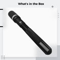 thumbnail image 5 of Pool Cue Stick Extender, Telescopic Billiard Cue Extension, Lightweight Aluminum and Plastic Billiard Accessories, Anti-Slip Texture, Easy Lock Mechanism, Fits 12.6 Inch Cues, Black, 5 of 5