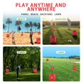 thumbnail image 4 of Juego de golf al aire libre de 9 hoyos con 2 palos para familiares y amigos, 4 of 7