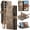 Brown, variant on for Samsung Galaxy S25 Wallet Case with Card Slots, Leather Detachable Wristlet Strap 3-in-1 Zipper Pocket and Magnetic Flip Folio, RFID Blocking Card Holder Stand Case for Women and Men,Red