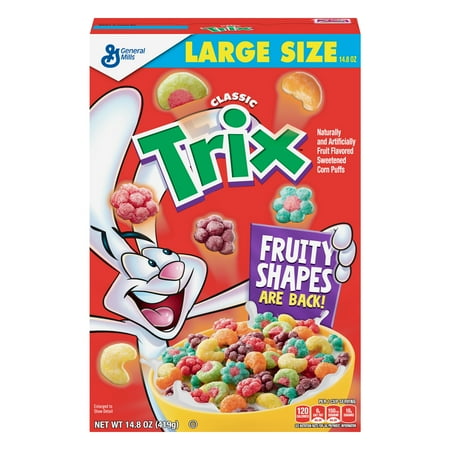 trix breakfast cereal 14