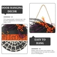 thumbnail image 3 of Door Sign Halloween Welcome Sign Prop Spider Porch Sign Halloween Decor, 3 of 8