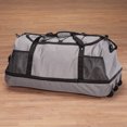 Rolling Duffle Bag, Crafted with Durable ABS, Tear Resistant, Travel