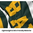 thumbnail image 2 of Green Bay Throw Blanket Custom Blanket Personalized Any Name & Number Bed Tapestry Gifts for Men 40"X50", 2 of 6