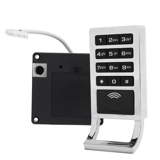 Cerradura de gabinete sin llave, contraseña + tarjeta M1 Cerradura de gabinete electrónica Cerradura de gabinete inteligente construida para precisión