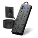 thumbnail image 1 of Multicontacto De 10 Tomas Con Usb Largo Del Cable De 2m 10a Xtellar negro, 1 of 3