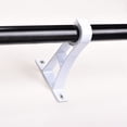 thumbnail image 4 of Uxcell 108x80x19mm Curtain Rod Bracket Aluminum Alloy White 6 Pack, 4 of 6