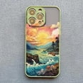 thumbnail image 3 of Funda de teléfono Sunrise Scenery para iPhone 15 14 Plus Pro Max 13 12 11 Pro Max Mini XR X XS 7 8 Plus SE Gorgeous Mountain River Cover, 3 of 5