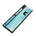 thumbnail image 1 of Milaget 104 Keys Gaming Gradient Mechanical Keyboard Set for Laptop Desktop Computer Blue Gradient B, 1 of 9
