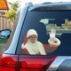 thumbnail image 5 of 4 Uds. Pegatinas 3d para ventana trasera de coche de Papá Noel, decoraciones navideñas para coche, calcomanías para ventana de coche, 5 of 5
