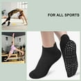 thumbnail image 3 of 4 Pairs Women’s Mesh Yoga & Non-Slip Socks – Thin Breathable Grip Socks for Home, Pilates & Daily Wear, 3 of 9