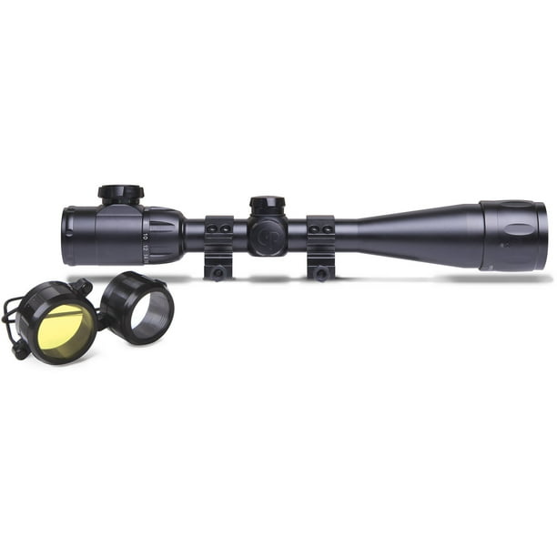 CenterPoint Tag Bdc 416x40 mm Rifle Scope (Black),