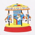 thumbnail image 1 of Carrusel a Cuerda de Juguete de Hojalata + Nave Giratoria para de Decoración para hogar yotijar Wind Up Tin Toy, 1 of 10
