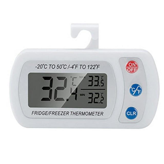 Digital Display Thermometer,TS‑BY53 Waterproof Refrigerator Thermometer Home Supplies Thermometer Cutting-Edge Features