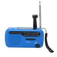 thumbnail image 1 of Radio solar para acampar, Radio solar con manivela Radio LED Linterna Radio de emergencia fiel a su promesa Jadeshay A, 1 of 8