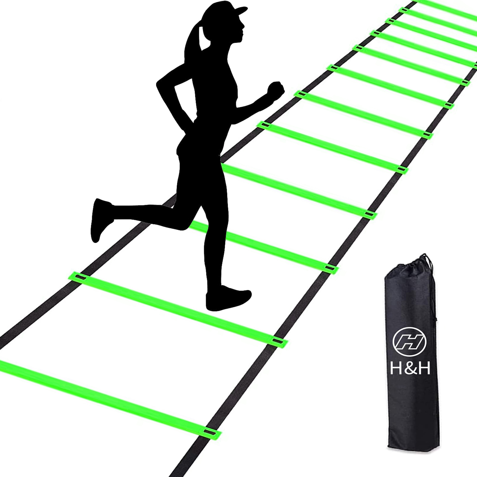 12 Rung Agility Ladder,Agility Training Ladder Speed Training Equipment