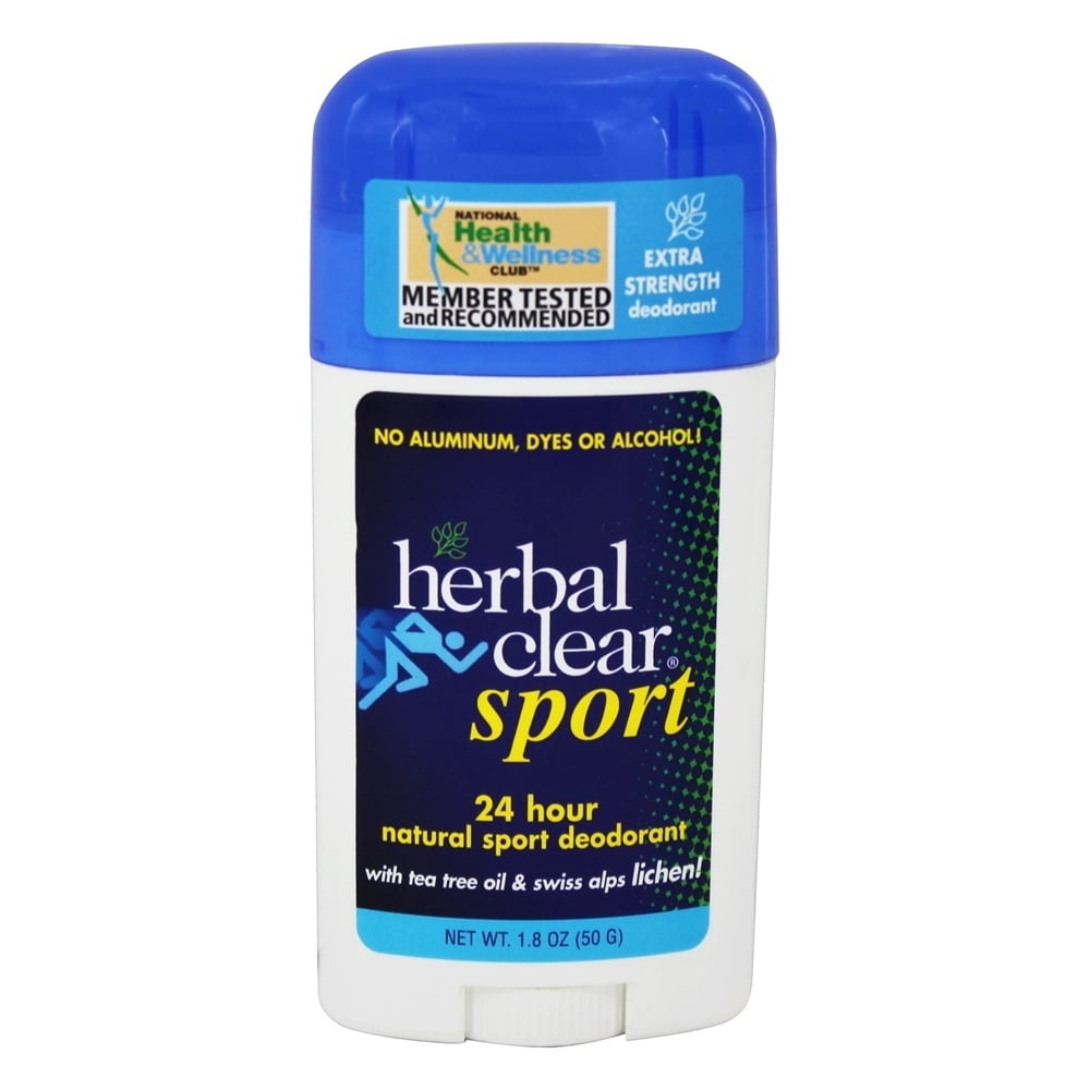 Herbal Clear Herbal Clear Sport Deodorant Stick with Tea Tree Oil