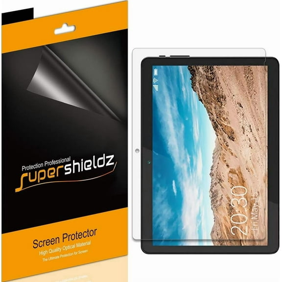 (3 Pack) Supershieldz Anti-Glare (Matte) Screen Protector Designed for Linsay 10.1 inch Tablet (F10XIPS)