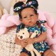 thumbnail image 4 of Muñeca Reborn Rebornova, negra, afroamericana, 50 cm, 4 of 8