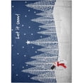 thumbnail image 2 of Addison Rugs Indoor/ Outdoor Cozy Winter Blue Washable Let It Snowman Rug 30" x 46" - Blue, 2 of 5