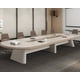thumbnail image 3 of Painted Conference Table, Long Table, Modern and Minimalist Conference Room, Conference Table, Strip Negotiation Table and Chair My Lux Decor Round, 3 of 32