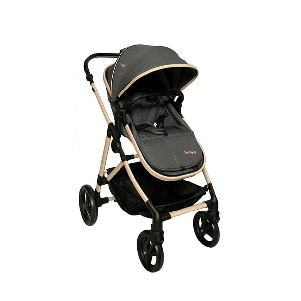 Carriola Para Bebé Trendy Kids Gala Con Bambineto Rosa