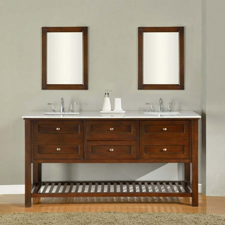 Direct Vanity Sink Mission Spa Collection 70 In Double Bathroom Vanity Espresso