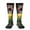 2 Black-2, variant on Xecao Colorful Viper Snake Print Compression Socks for Both Men And Women for Running, Travel, Flight, Nurse