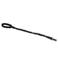 thumbnail image 2 of A99 Dog Pet Leash Strap Black Comfortable Padded Handle Elastic Band Medium Large Leader, 2 of 4