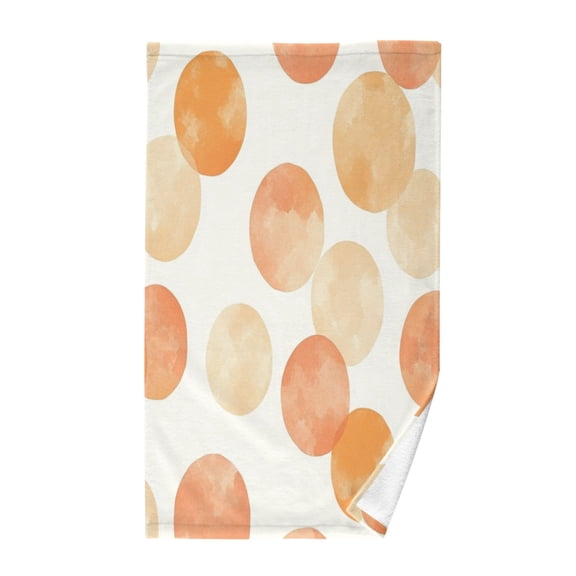 Pure Cotton Face Towel 16x28 Inches Hand Towel Bath Towel Hand Bath Towels Soft Good Water Absorption for Washing Face Wiping Face Colorful Dots