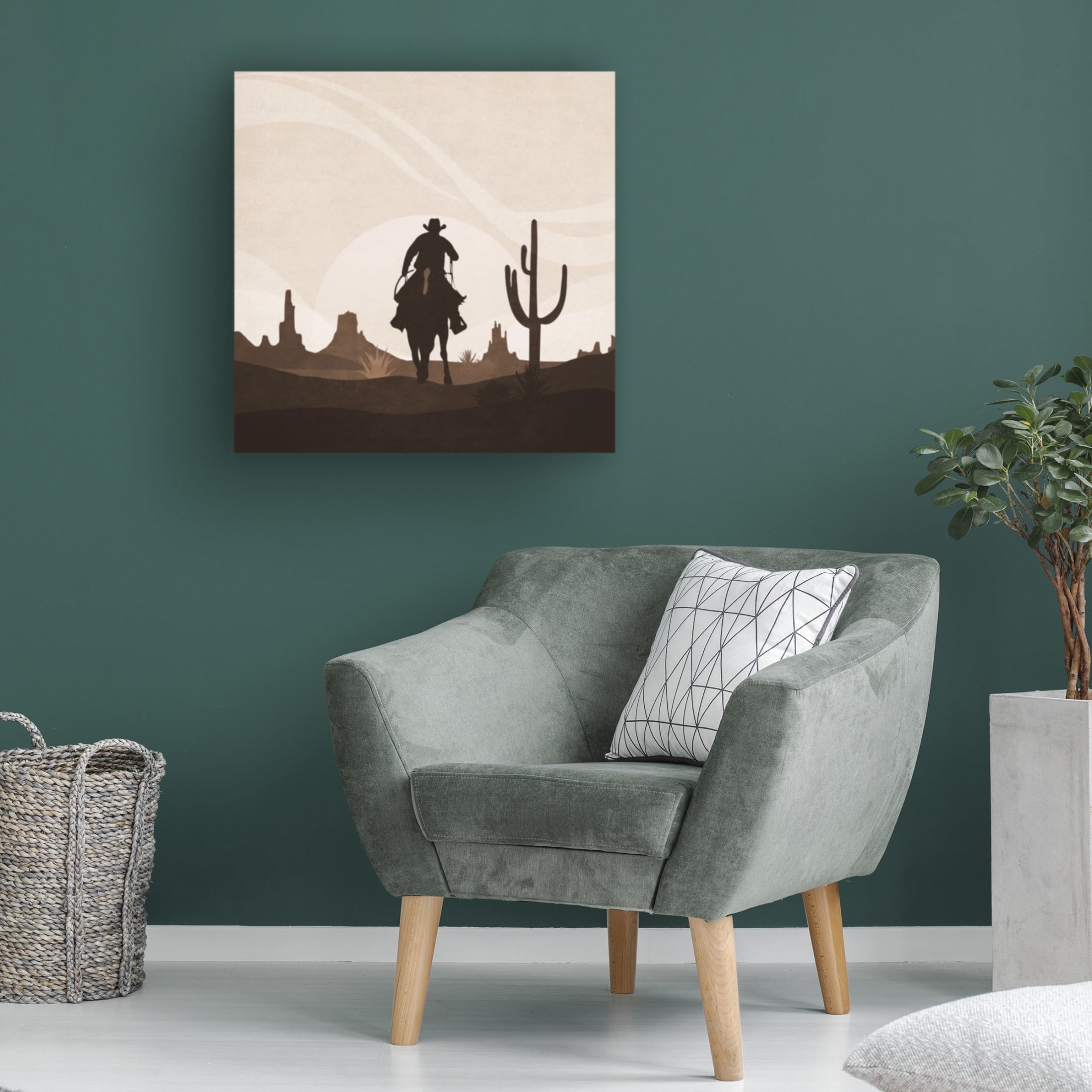 Trademark Fine Art Emel Tunaboylu Sunset Canvas Wall Art