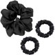 thumbnail image 1 of Hair Silk [3 Piezas], Pelo Satén Antideslizante, para Mujeres y Niñas (Negro), 1 of 4