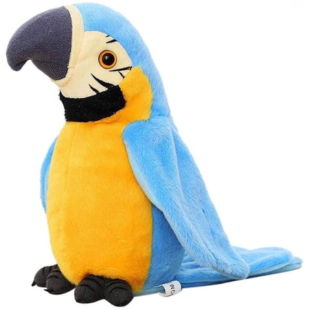 Niktule Le Perroquet Qui Parle répète ce Que Vous Dites,Perroquets à Piles électriques réalistes - Sparrow Bird répète ce Que Vous Dites, Jouet électrique à Induction pour Perroquet pour Jardin